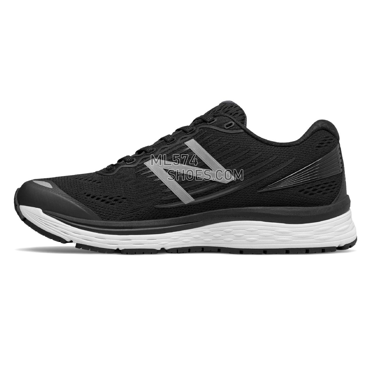 New Balance 880v8 - Men's 880 - Running Black with White - M880BK8