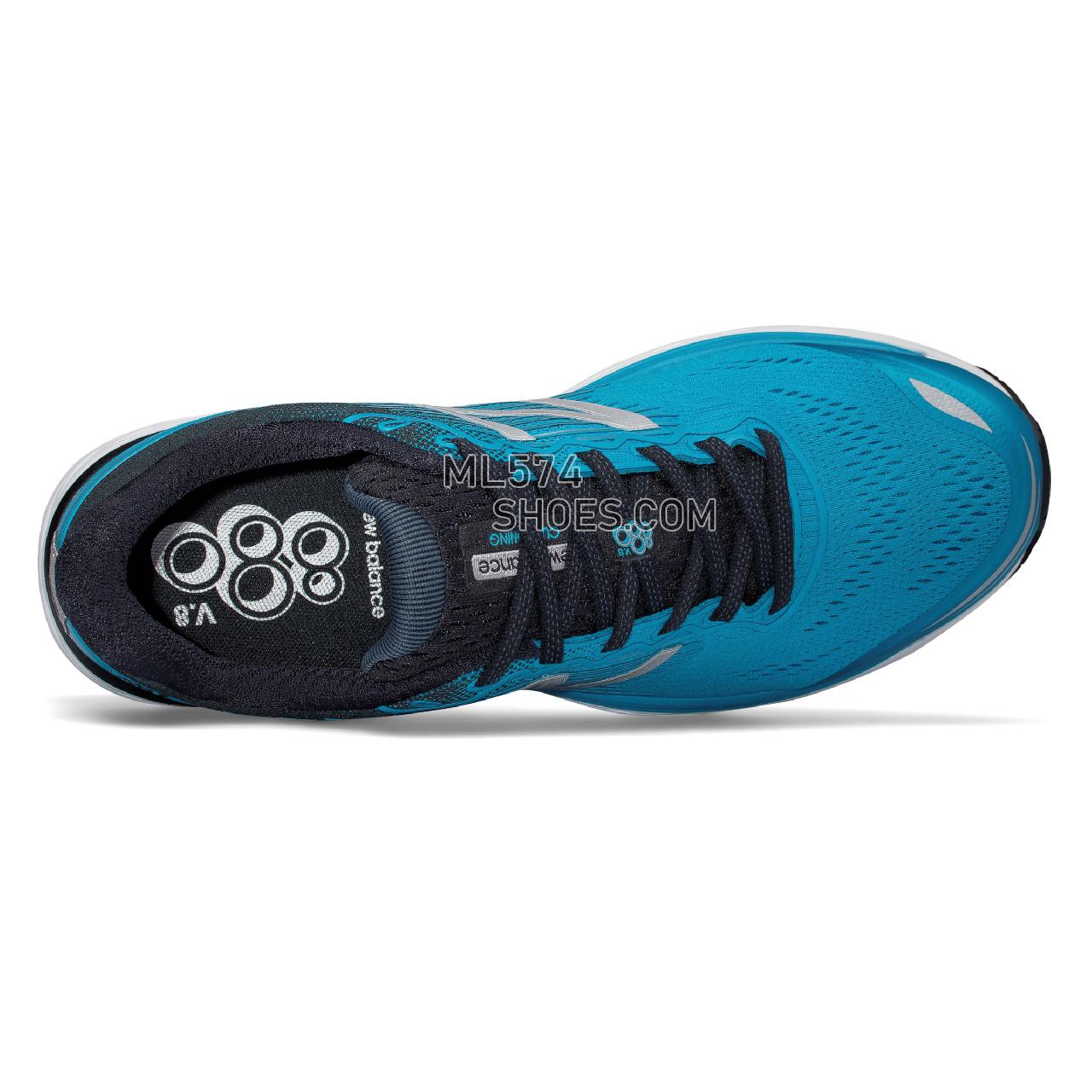 New Balance 880v8 - Men's 880 - Running Maldives Blue with Black - M880MB8