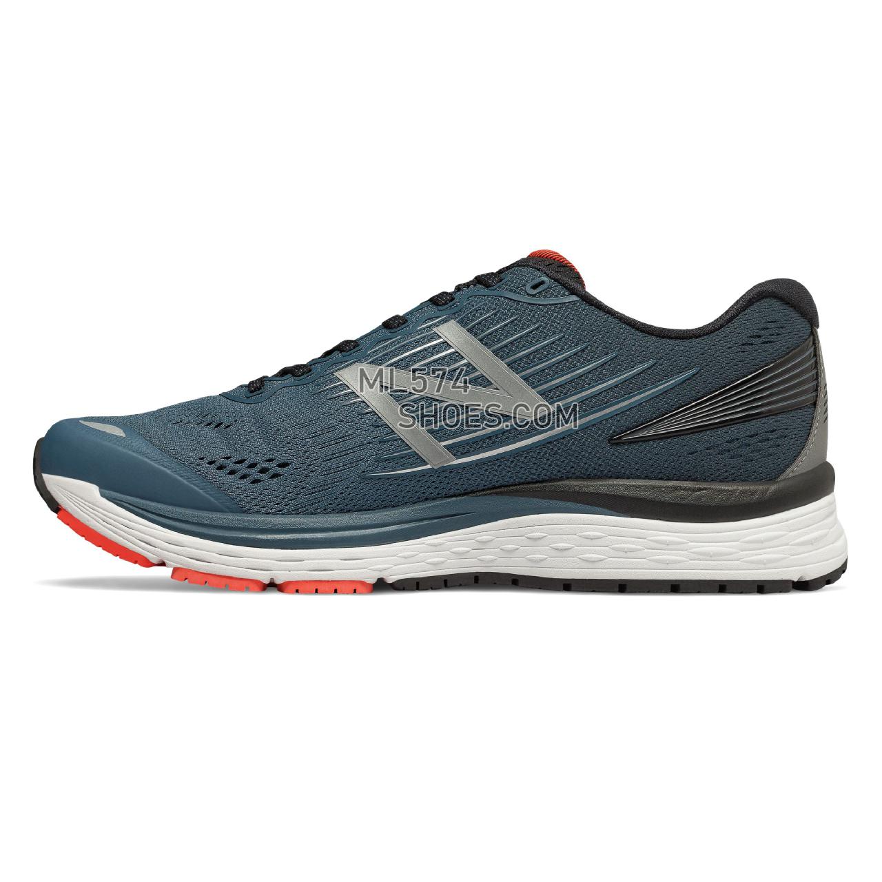New Balance 880v8 - Men's 880 - Running Petrol with Flame - M880PF8