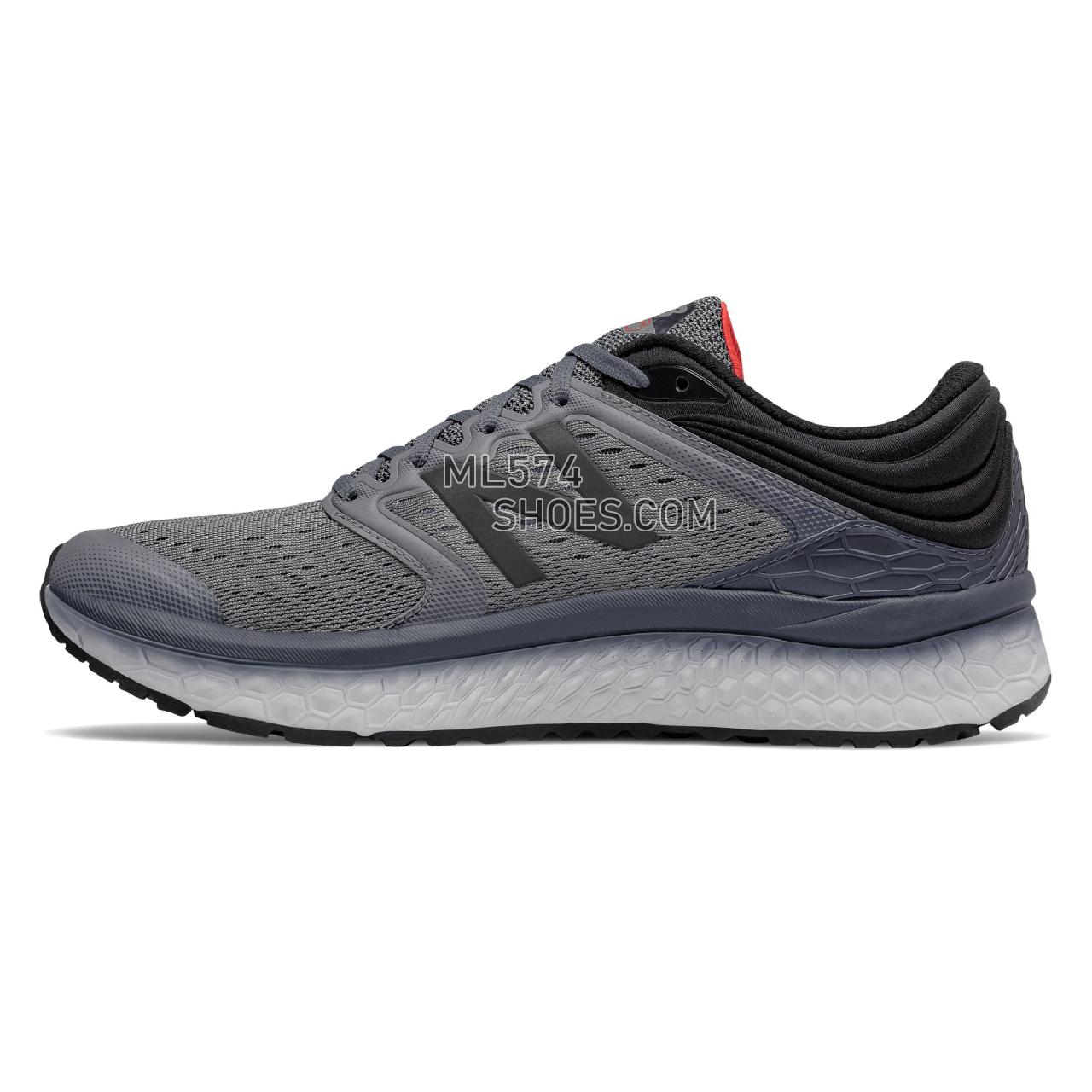 New Balance Men's New Balance 1080v8 Gunmetal with Thunder and Flame - M1080GG8