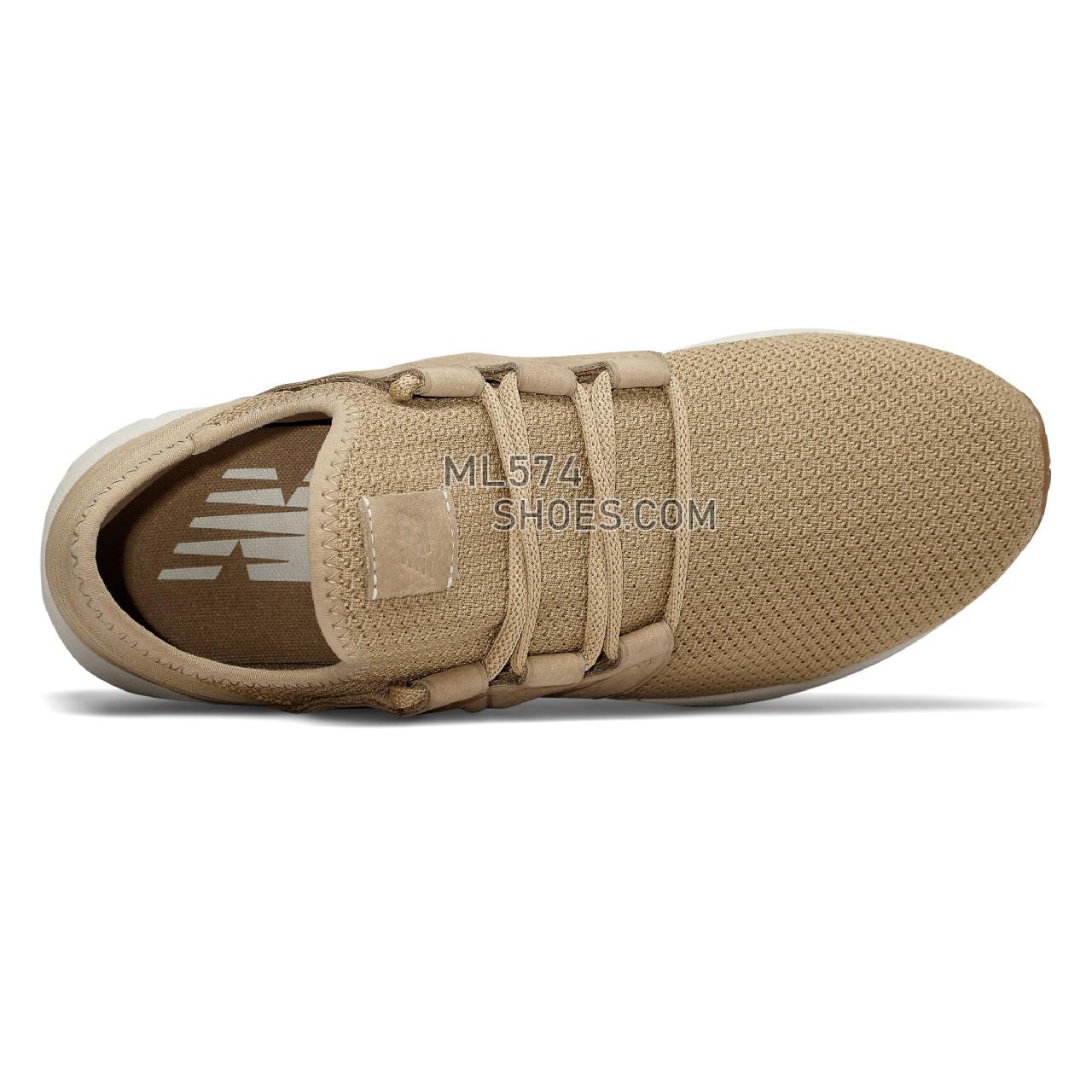 New Balance Fresh Foam Cruz v2 Nubuck - Men's 2 - Running Hemp with Linseed - MCRUZNT2