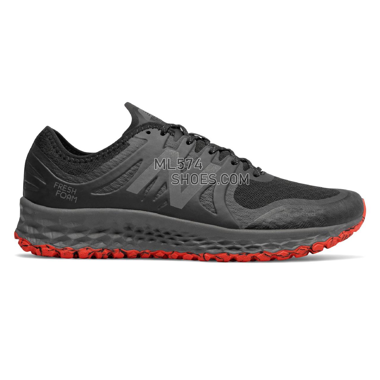 New Balance Fresh Foam Kaymin TRL - Men's 1 - Running Black with Flame - MTKYMRR1