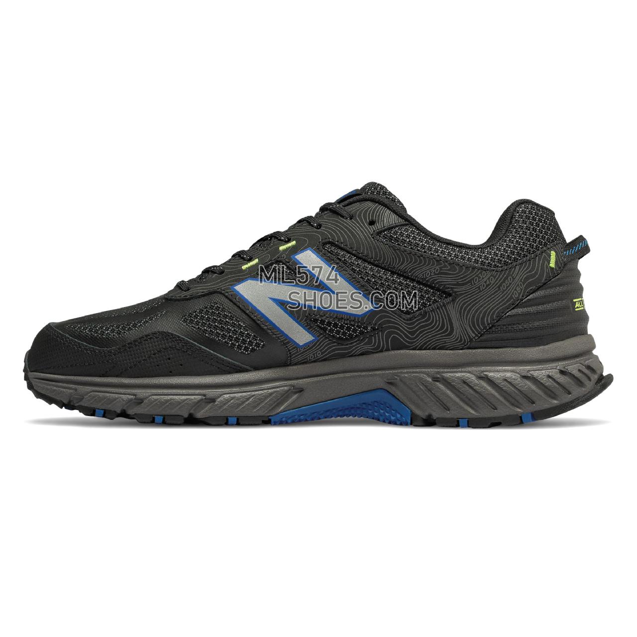 New Balance 510v4 Trail - Men's 510 - Running Magnet with Black and Lake Blue - MT510CR4