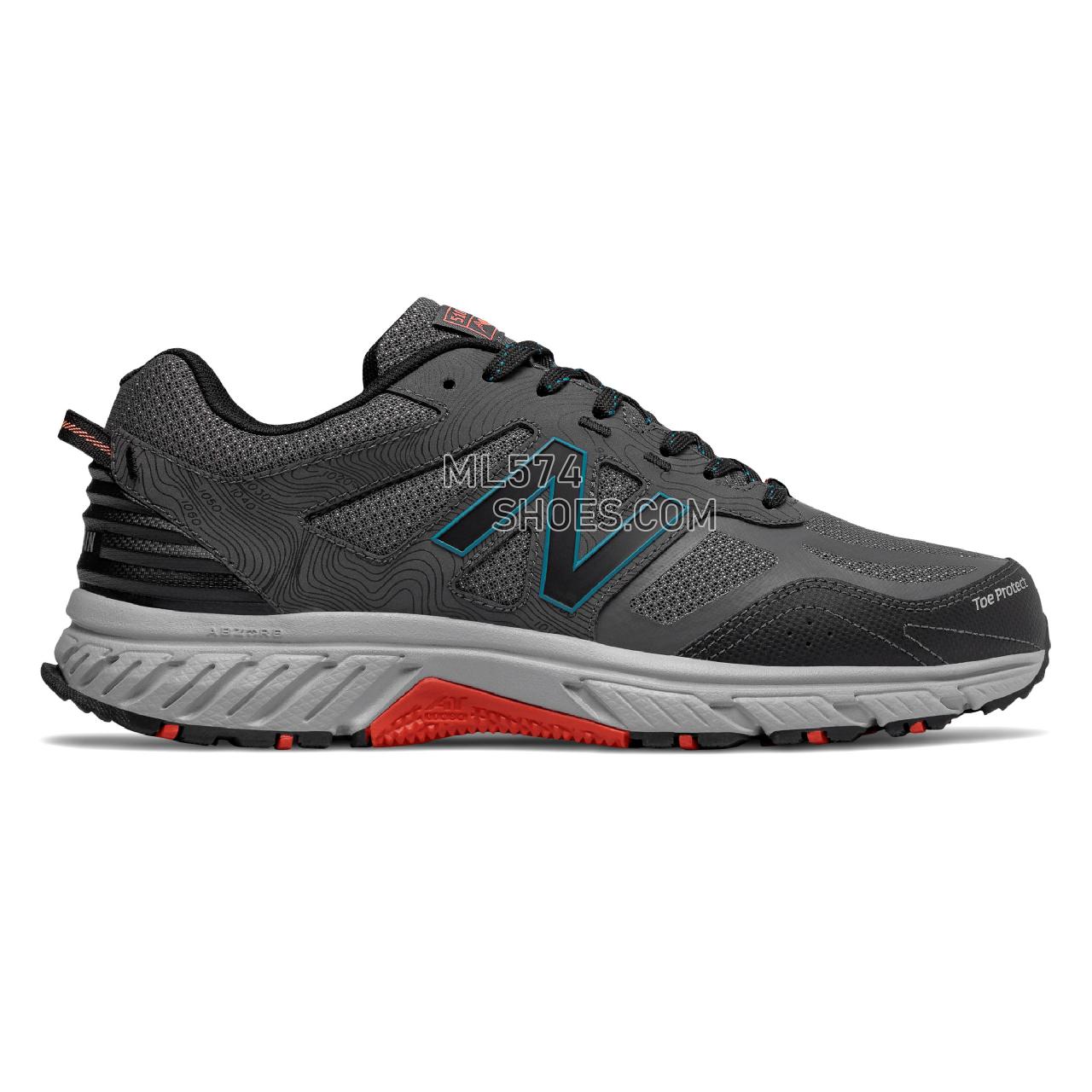 New Balance 510v4 Trail - Men's 510 - Running Magnet with Black and Orange - MT510LM4