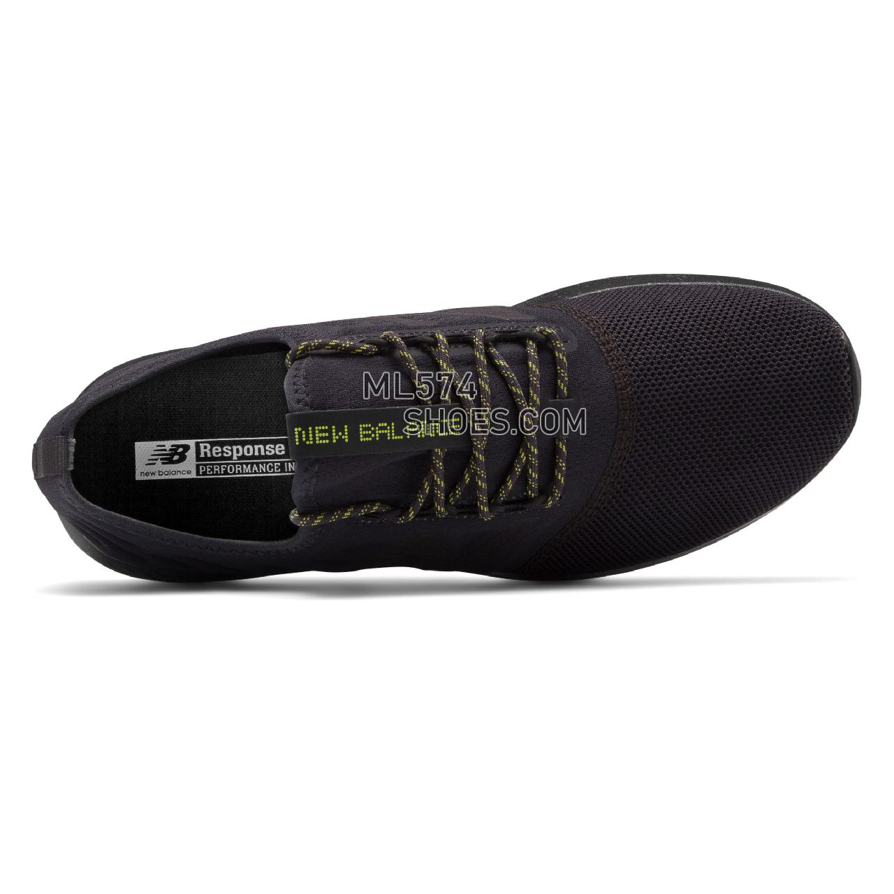 New Balance FuelCore Coast v4 City Stealth Pack - Men's 4 - Running Phantom with Limeade - MCSTLRP4