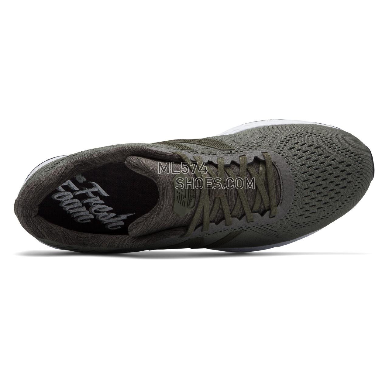 New Balance Fresh Foam Arishi Sport - Men's 1 - Running Dark Covert Green with Black - MARISSF1