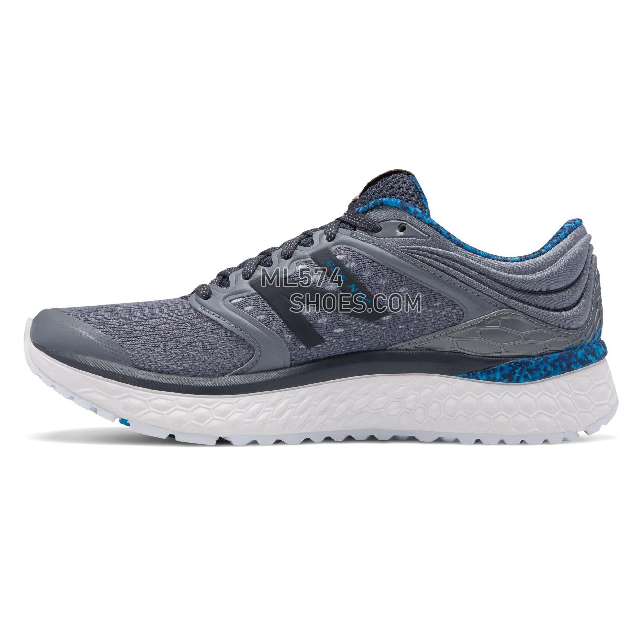 New Balance Fresh Foam 1080v8 NYC Marathon - Men's 1080 - Running Cyclone with Outerspace and Polaris - M1080NM8