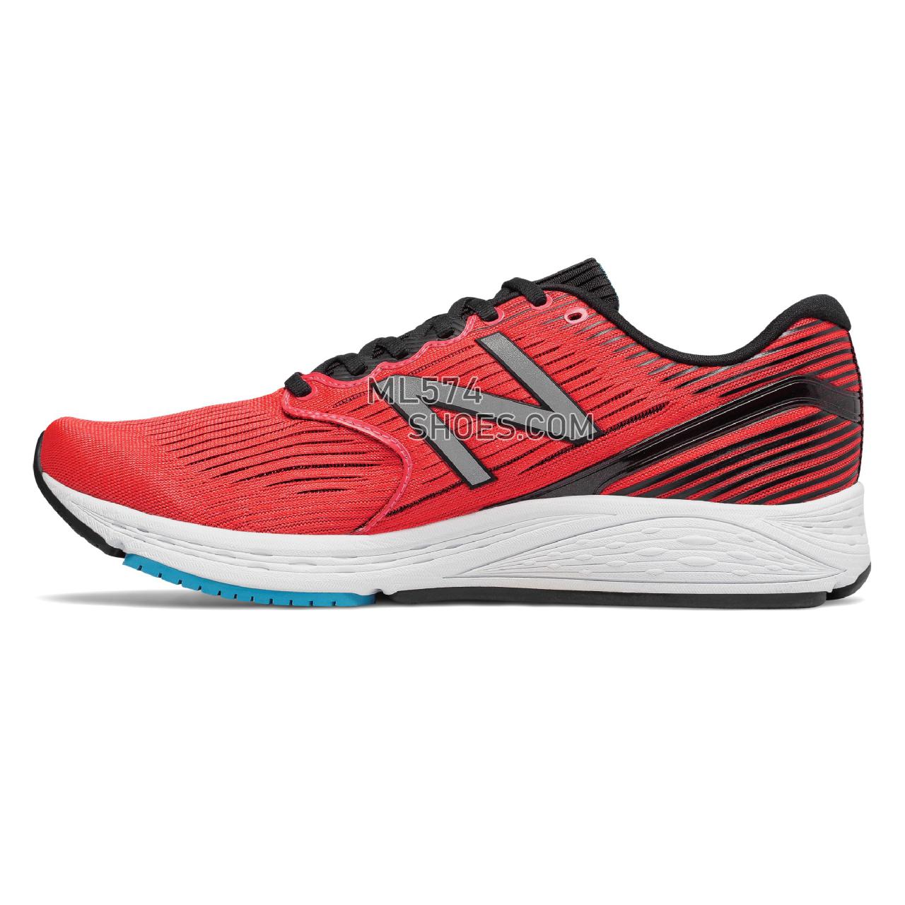 New Balance 890v6 - Men's 890 - Running Flame with Black and White - M890FB6