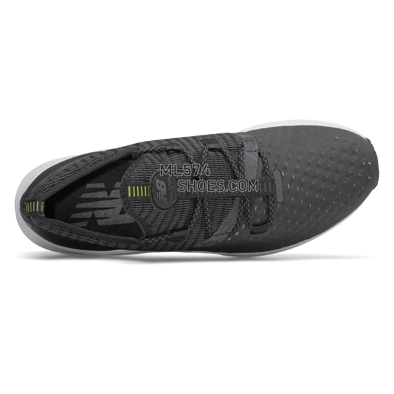 New Balance Fresh Foam Lazr Hyposkin - Men's  - Running Black with White - MLAZRHY