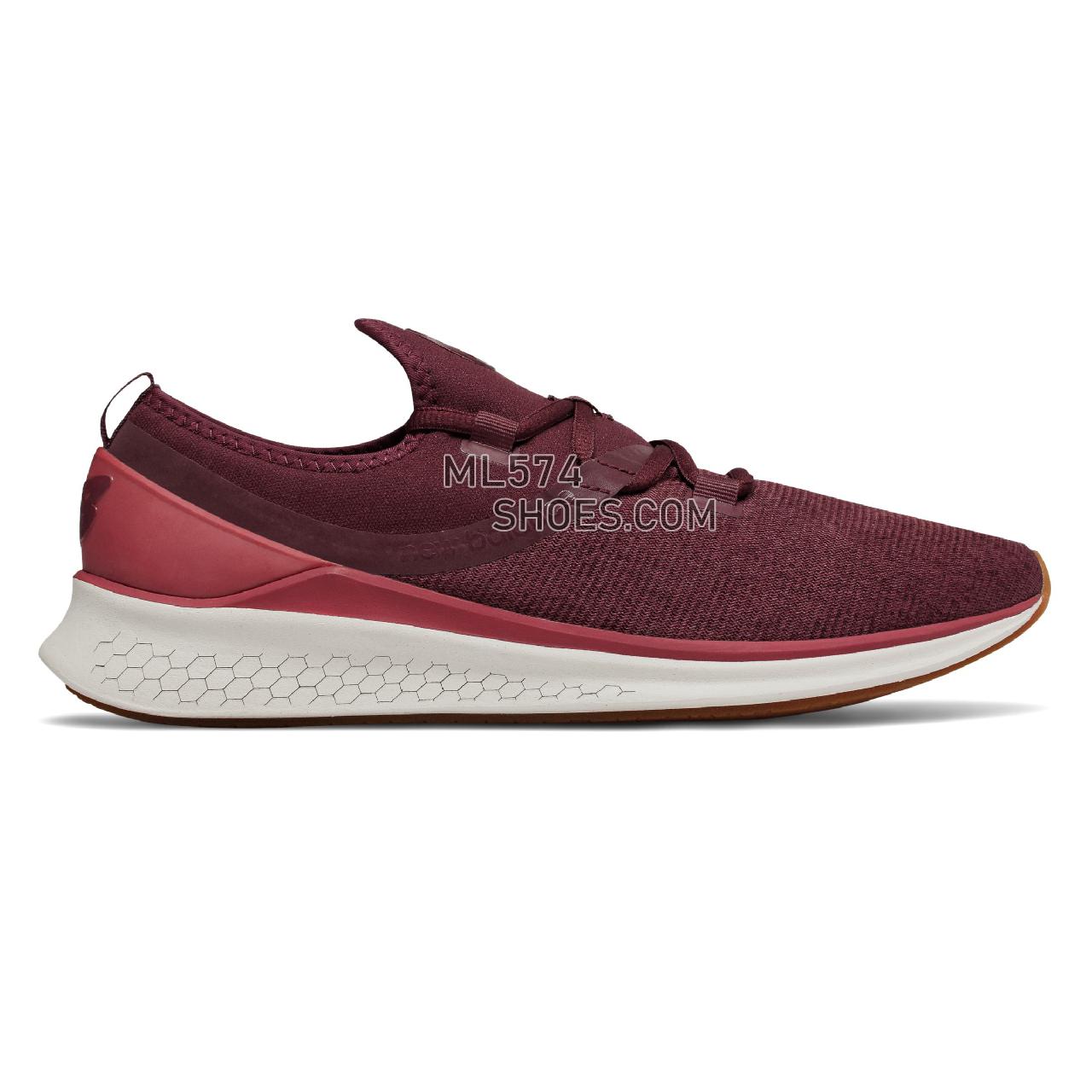 New Balance Fresh Foam Lazr Heathered - Men's  - Running Burgundy with Sea Salt - MLAZRER