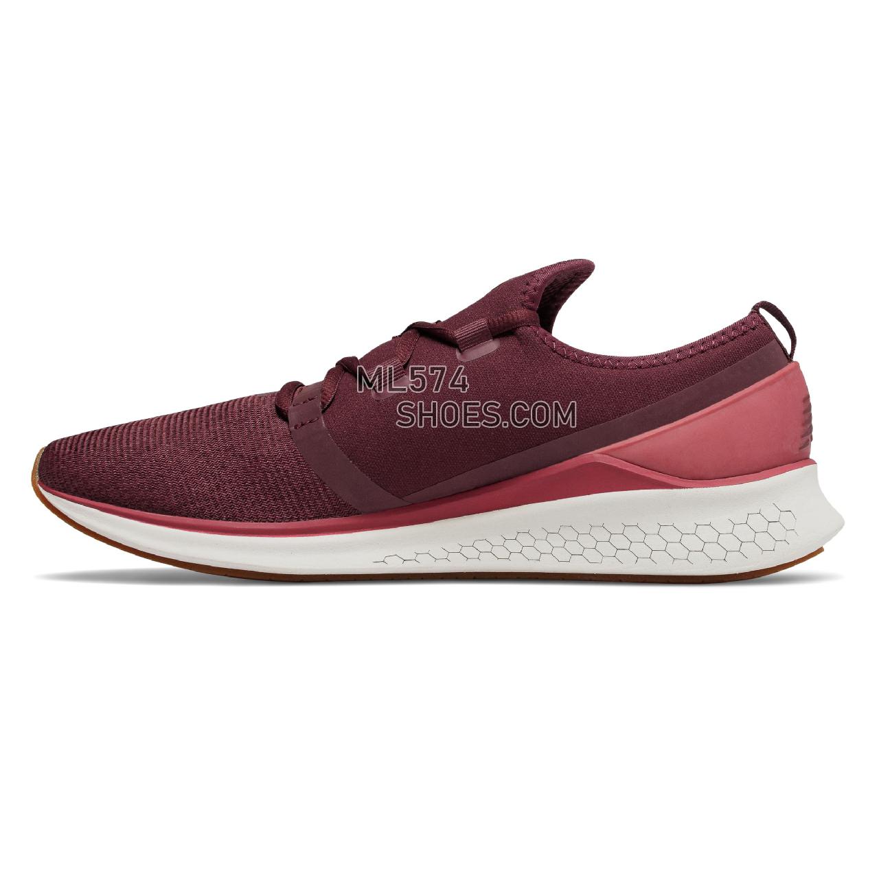 New Balance Fresh Foam Lazr Heathered - Men's  - Running Burgundy with Sea Salt - MLAZRER