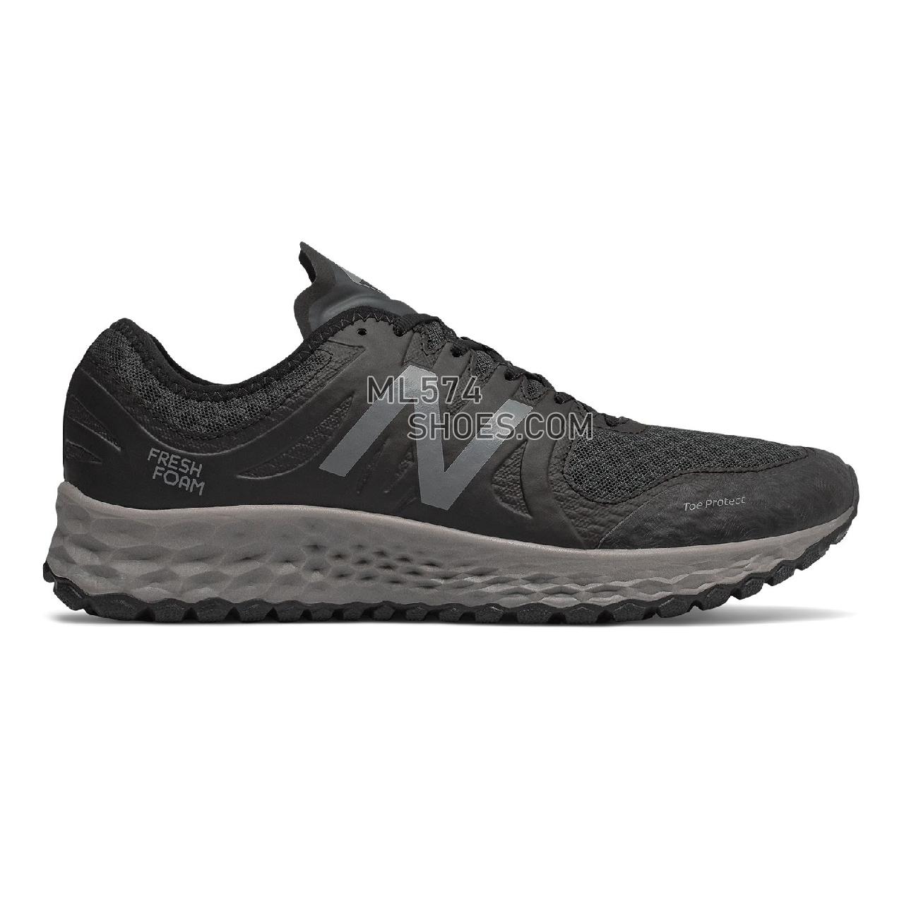 New Balance Fresh Foam Kaymin TRL - Men's 1 - Running Black with Phantom - MTKYMWB1