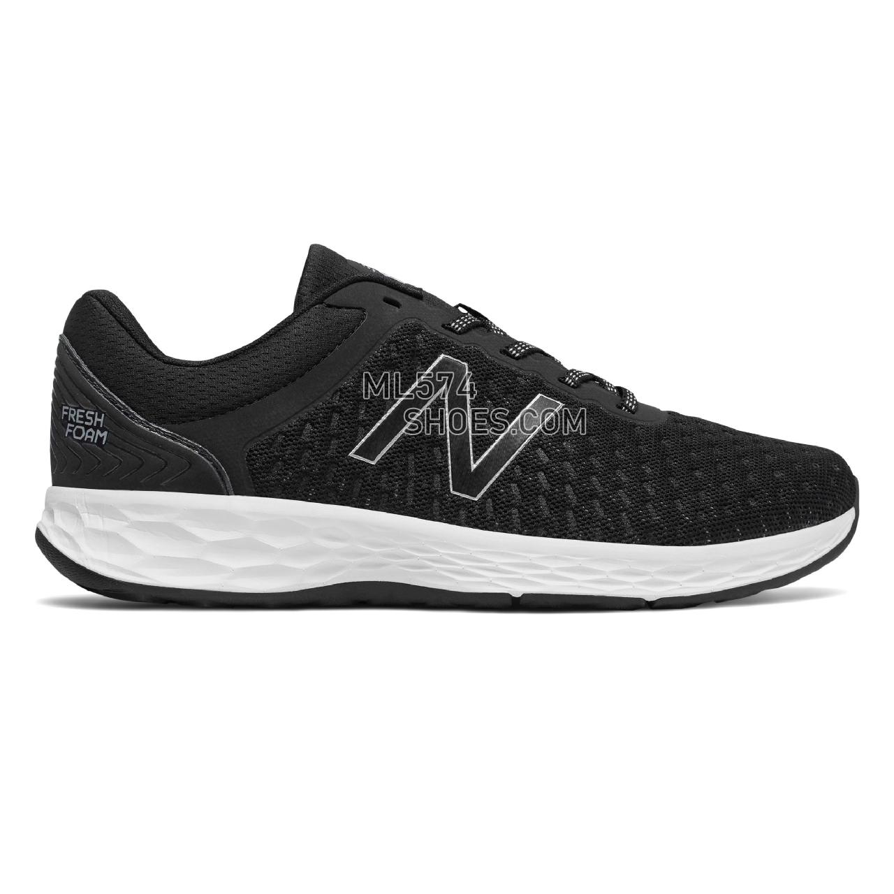 New Balance Fresh Foam Kaymin - Men's 1 - Running Black with Overcast - MKAYMLK1