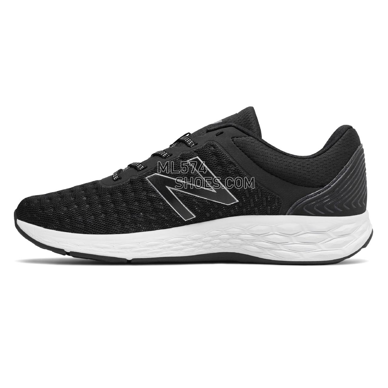 New Balance Fresh Foam Kaymin - Men's 1 - Running Black with Overcast - MKAYMLK1