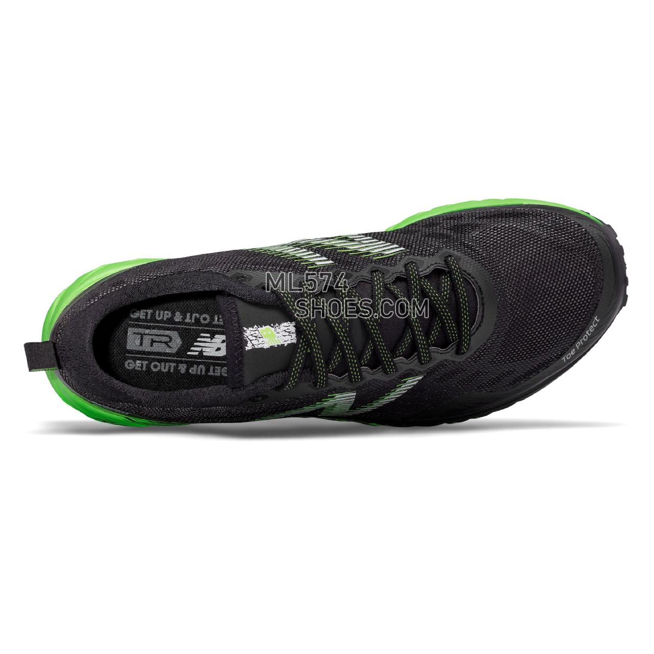 New Balance Summit Unknown - Men's  - Running Black with Energy Lime - MTUNKNB