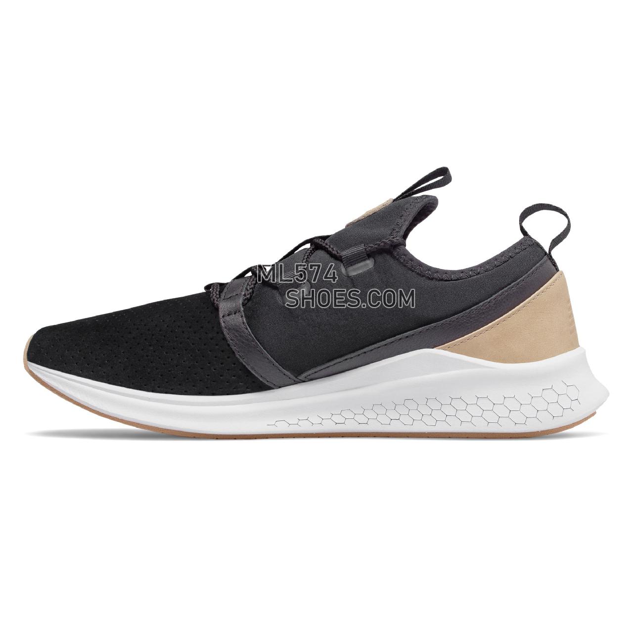 New Balance Fresh Foam Lazr Luxe - Unisex  - Running Black with Tan - ULAZRLB