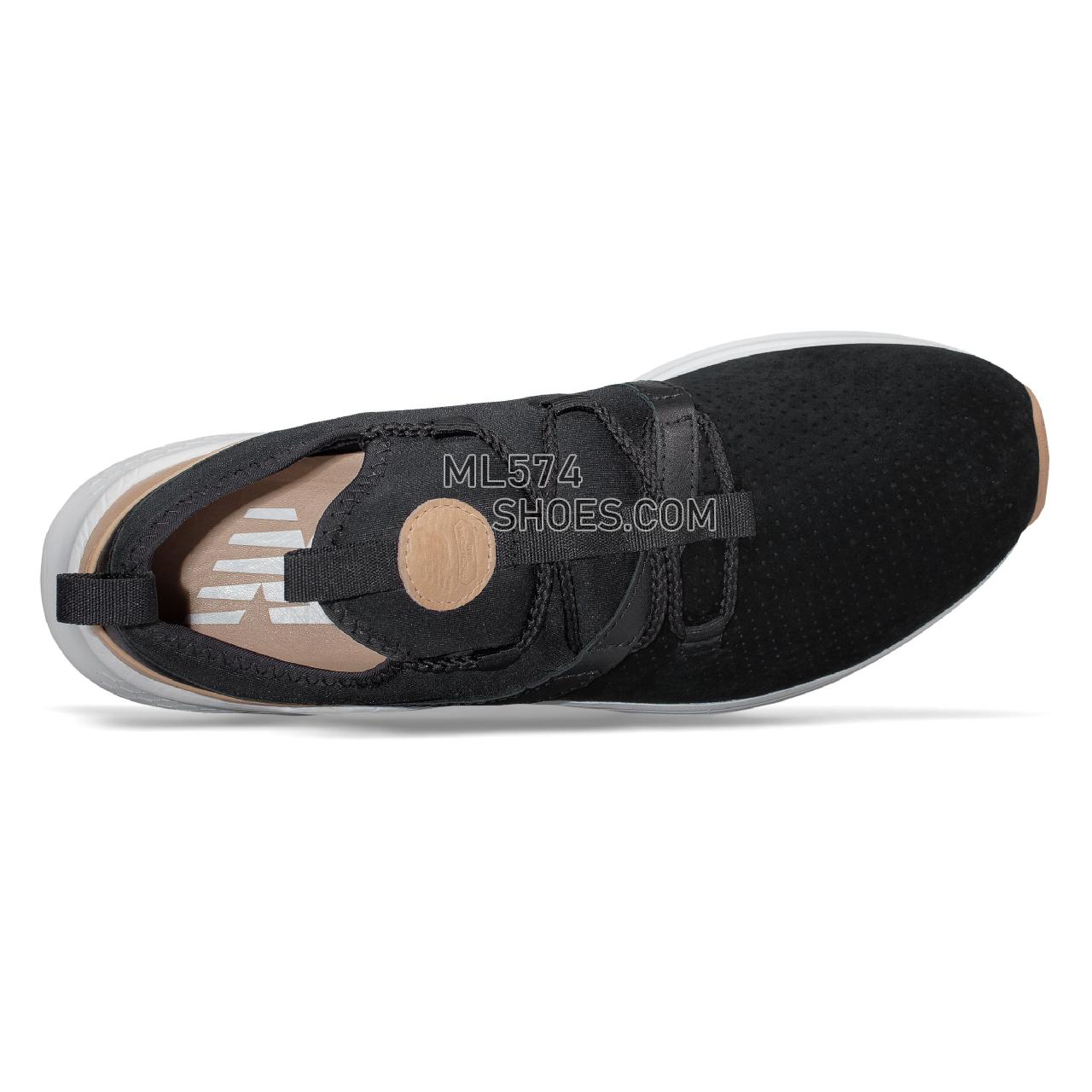 New Balance Fresh Foam Lazr Luxe - Unisex  - Running Black with Tan - ULAZRLB