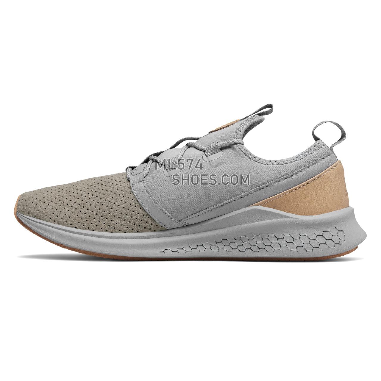 New Balance Fresh Foam Lazr Luxe - Unisex  - Running Silver Mink with Tan - ULAZRLN