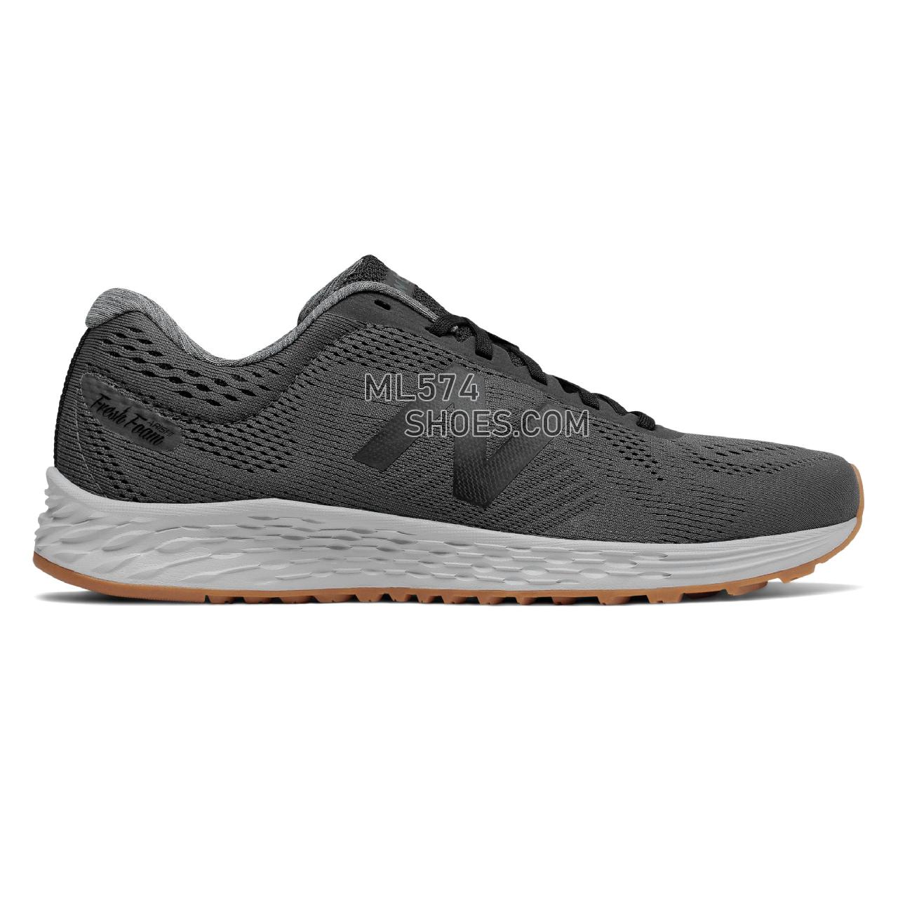 New Balance Fresh Foam Arishi - Men's 1 - Running Magnet with Black and Overcast - MARISLB1