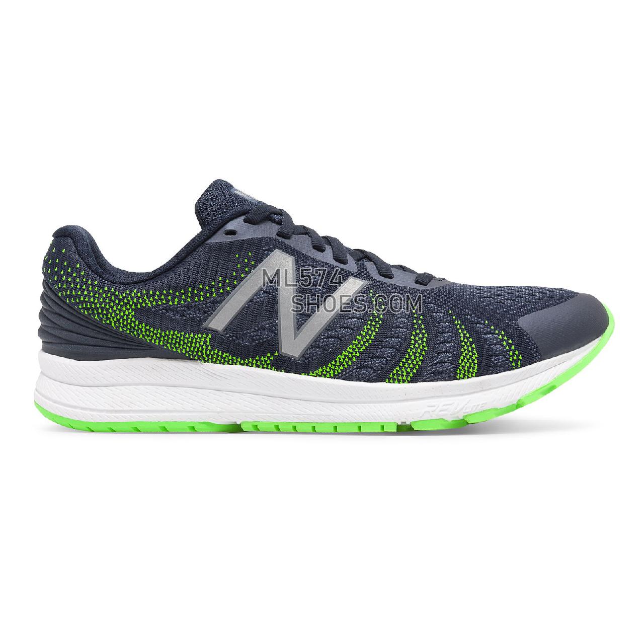 New Balance FuelCore Rush v3 - Men's 3 - Running Navy with Lime - MRUSHNL3