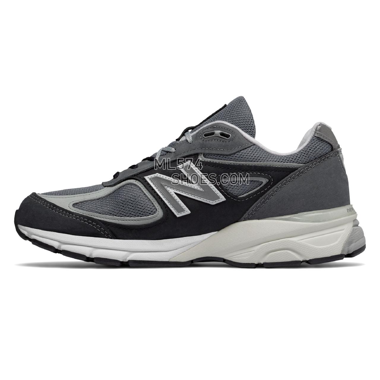 New Balance Mens 990v4 Made in US - Men's 990 - Running Magnet with Silver Mink - M990XG4