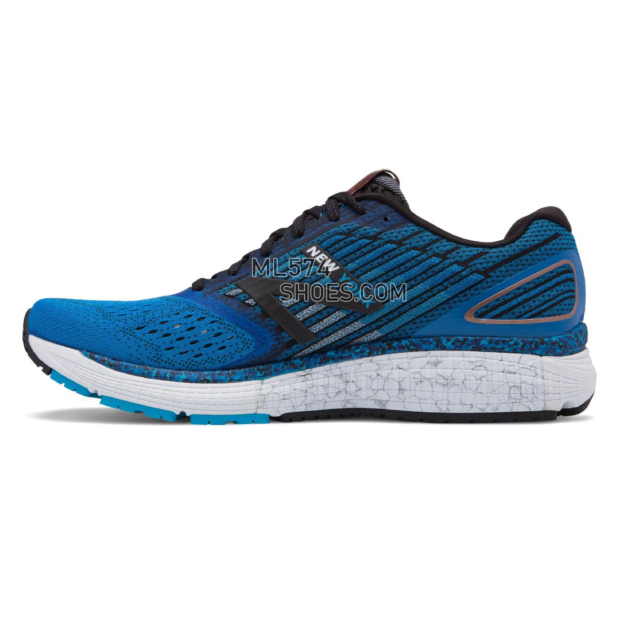 New Balance 860v9 NYC Marathon - Men's 860 - Running Laser Blue with Polaris - M860NY9