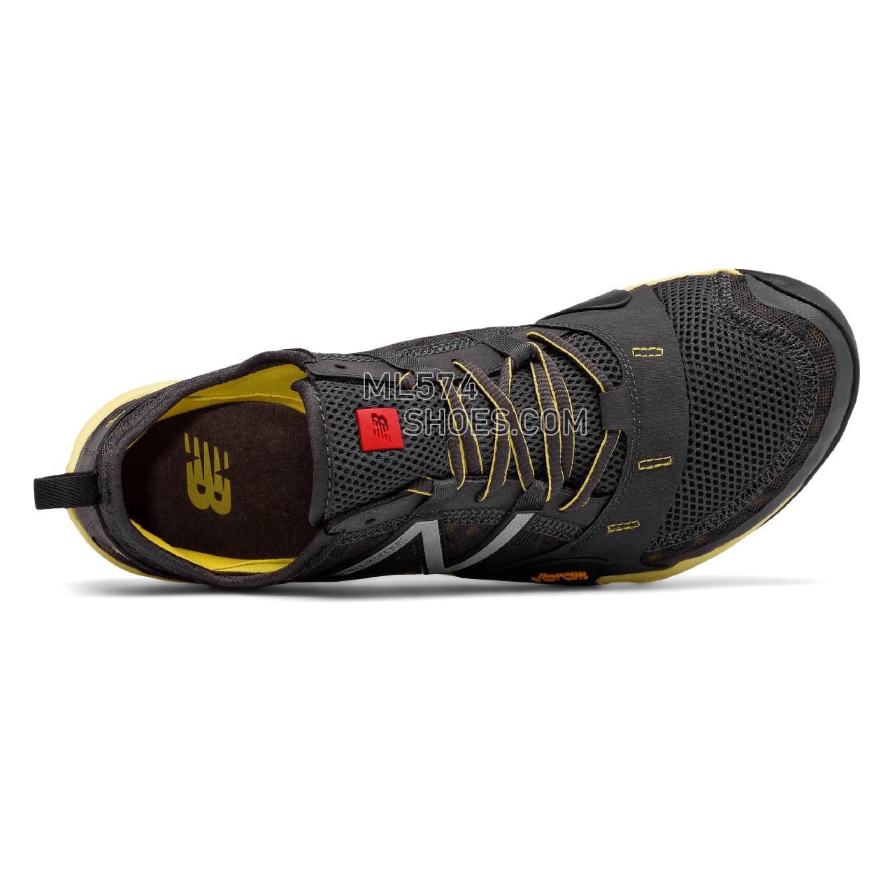New Balance Minimus 10v1 Trail - Men's 10 - Running Dark Grey with Yellow - MT10GG