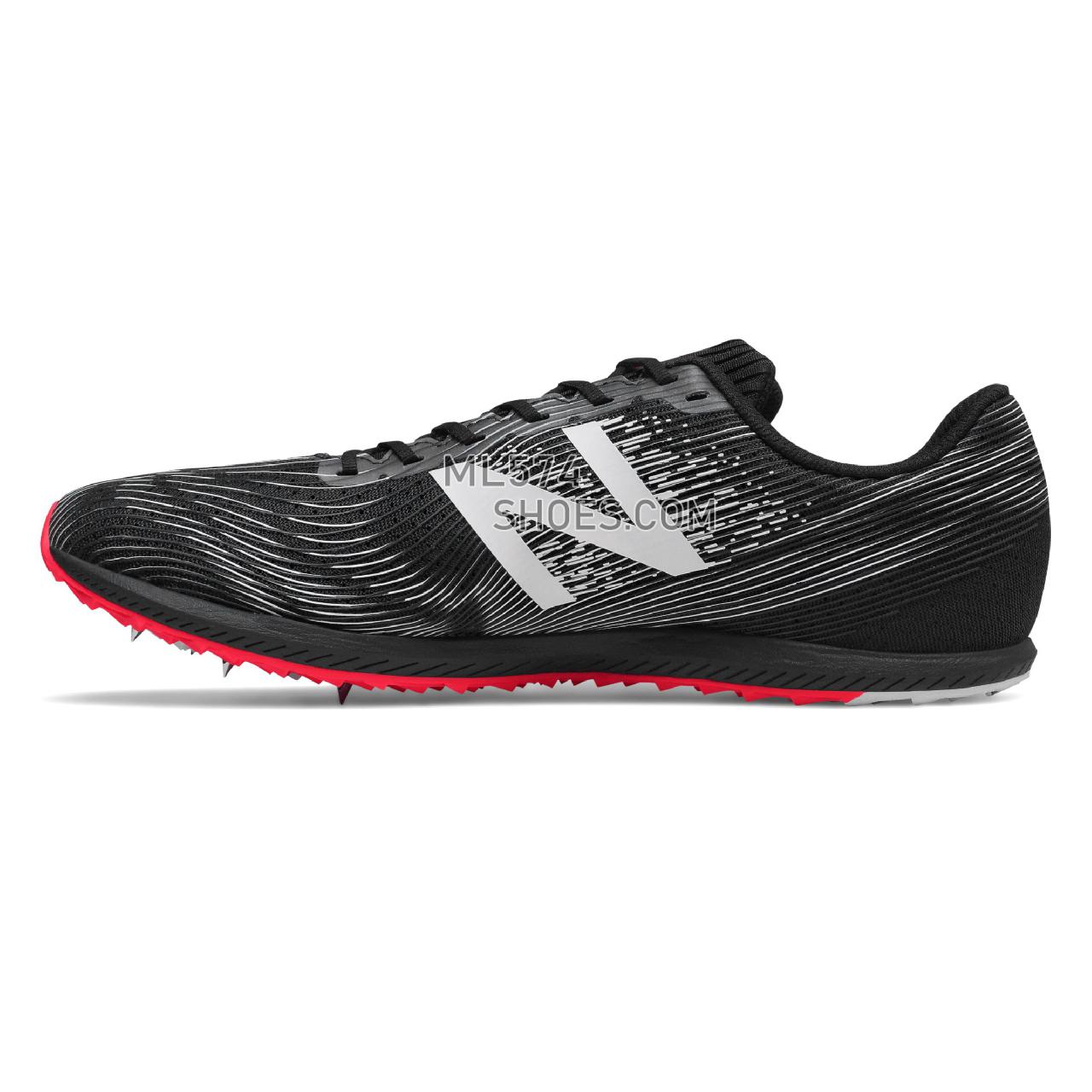 New Balance XC 7 - Men's 7 - Running Black with Bright Cherry - MXCS7BP