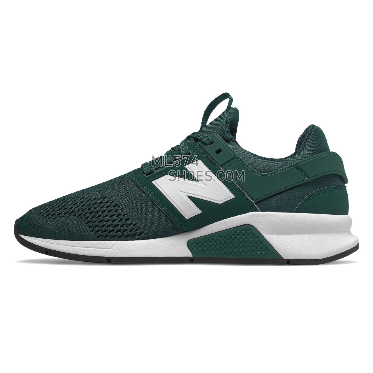 New Balance 247 - Men's 247 - Classic Deep Jade with White - MS247EC