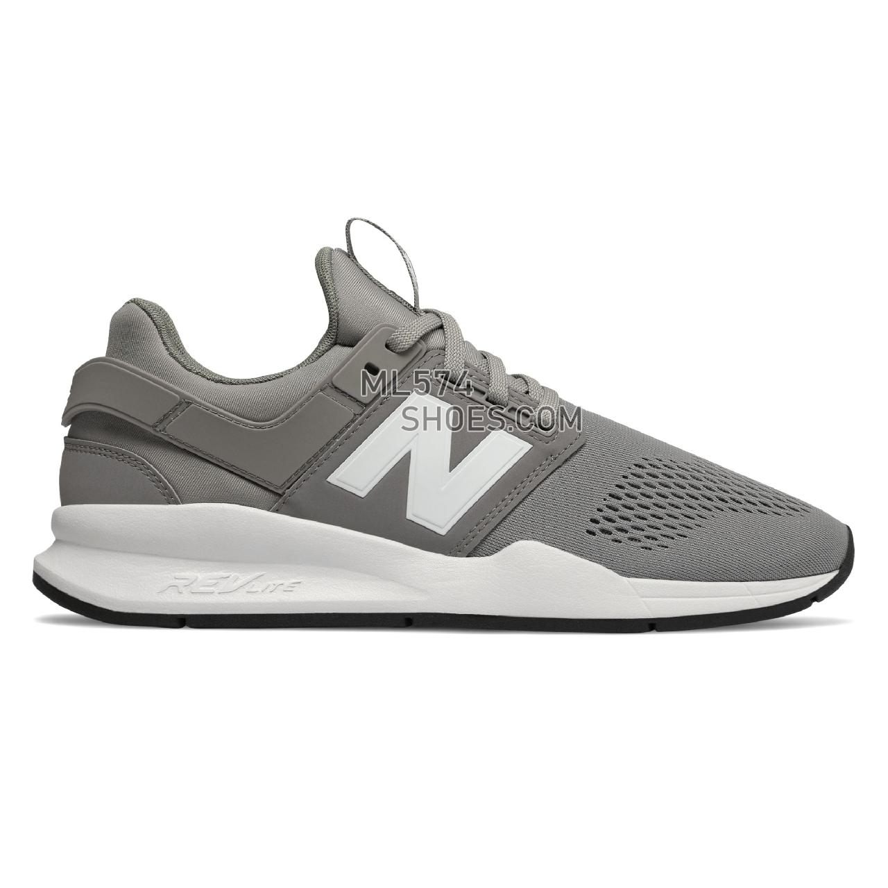 New Balance 247 - Men's 247 - Classic Marblehead with White - MS247EG