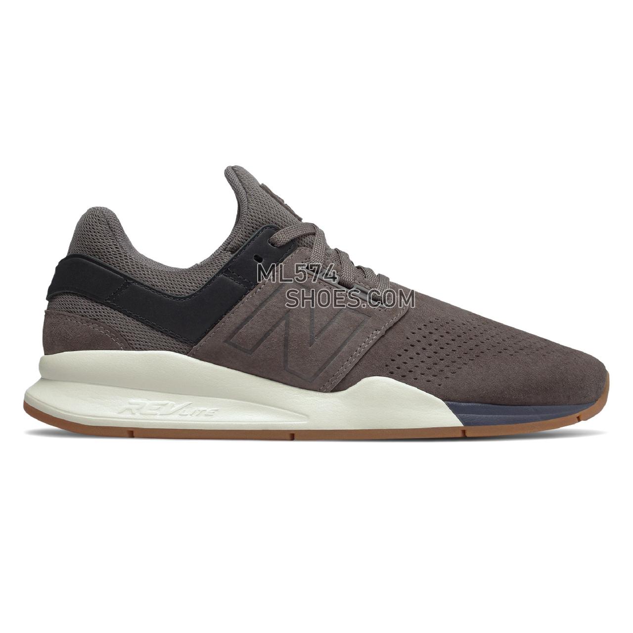 New Balance 247 - Men's 247 - Classic Dark Grey with Sea Salt - MS247LG