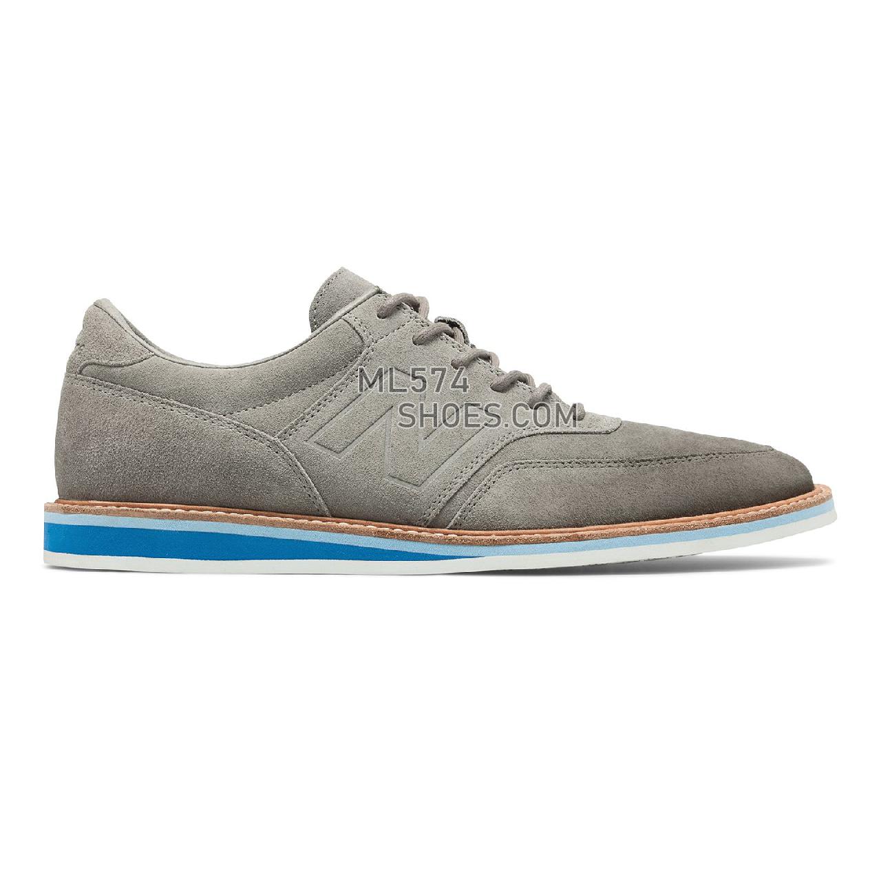 New Balance 1100 - Men's 1100 - Walking Grey with Blue - MD1100GY