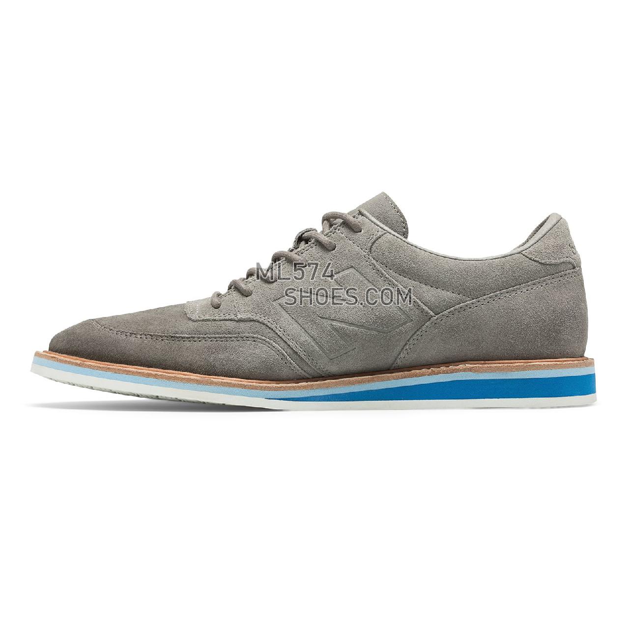 New Balance 1100 - Men's 1100 - Walking Grey with Blue - MD1100GY