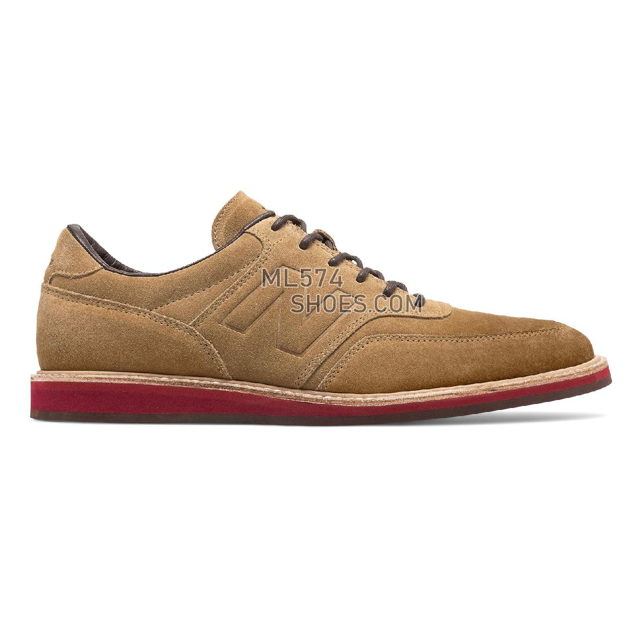 New Balance 1100 - Men's 1100 - Walking Brown with Maroon - MD1100DB
