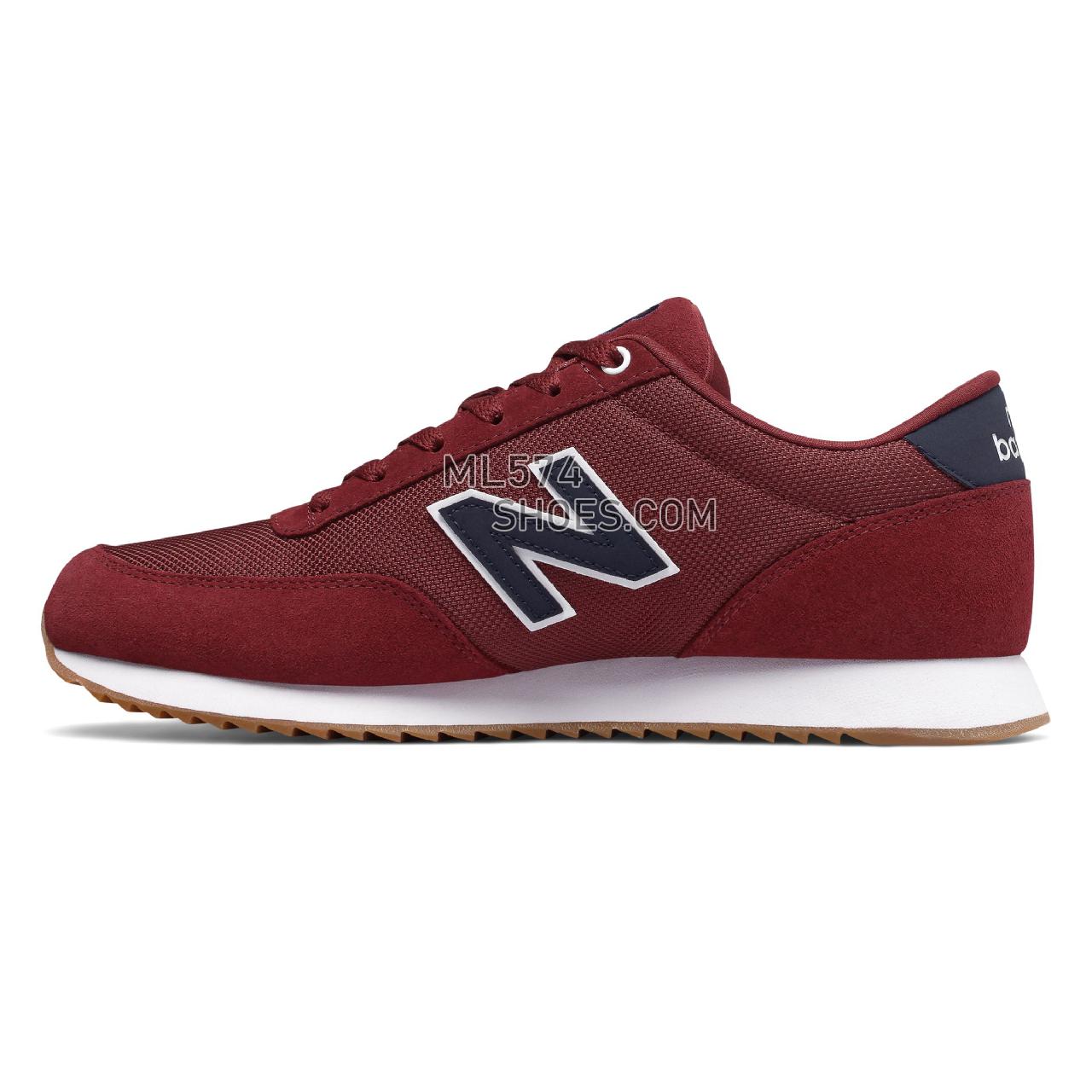 New Balance 501 Ripple Sole - Men's 501 - Classic Mercury Red with Pigment - MZ501KSC