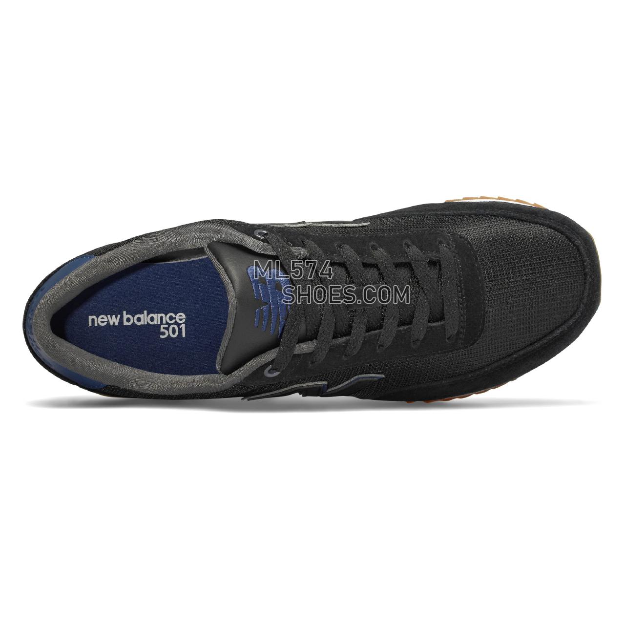 New Balance 501 - Men's 501 - Classic Black with Moroccan Tile - MZ501JMB