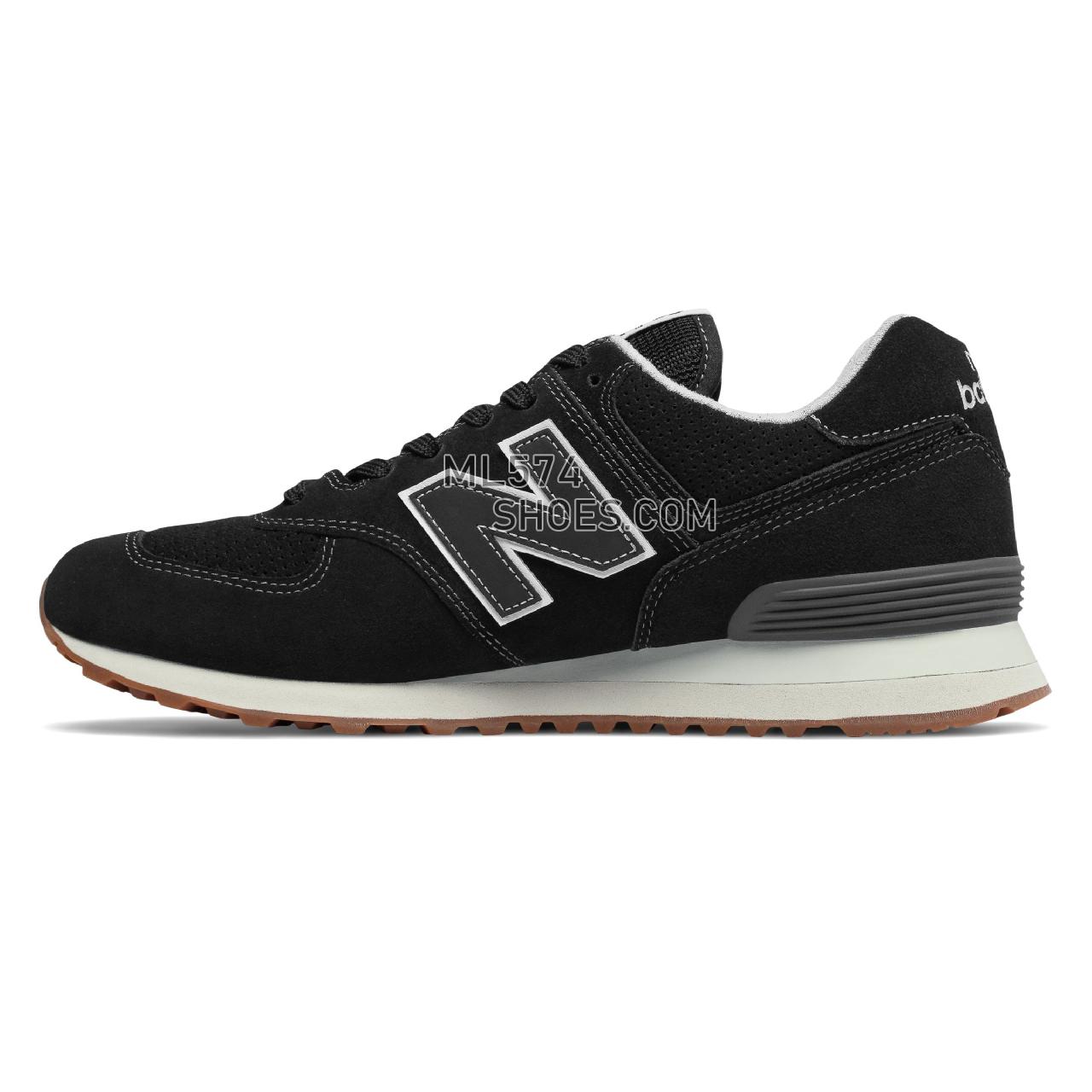 New Balance 574 - Men's 574 - Classic Black - ML574ESE