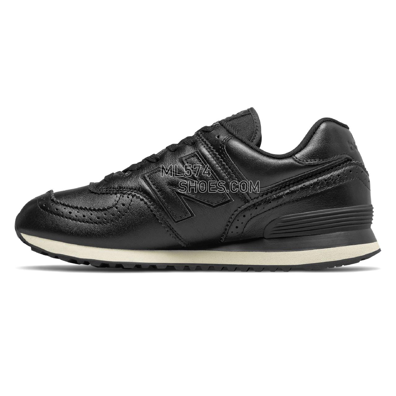 New Balance 574 - Men's 574 - Classic Black - ML574LEK