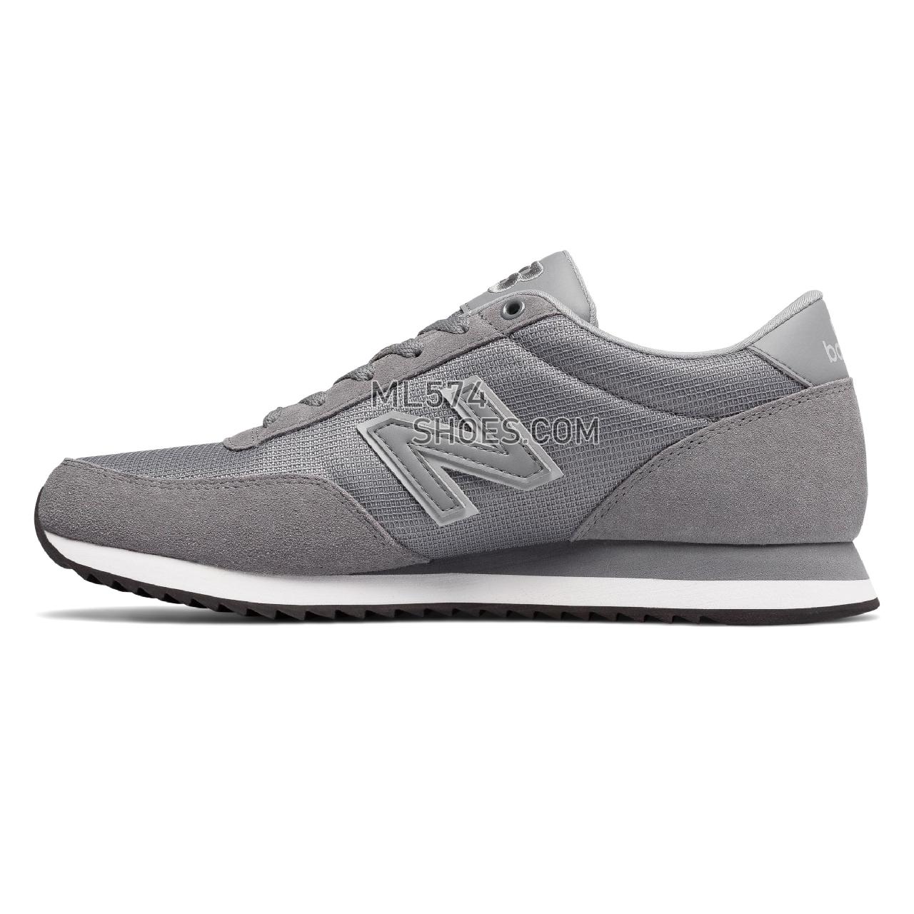 New Balance 501 Ripple Sole - Men's 501 - Classic Gunmetal with Silver Mink - MZ501CRC