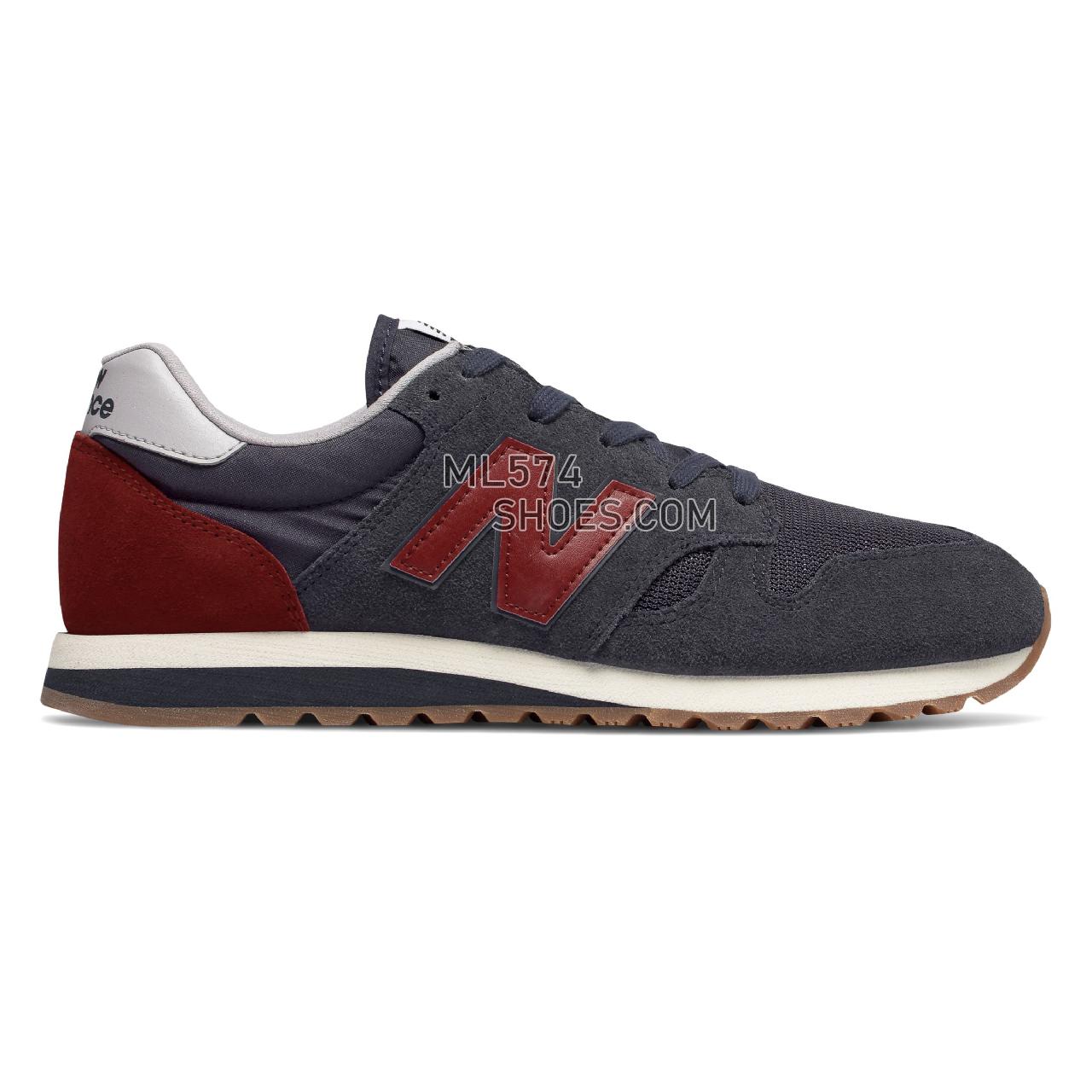 New Balance 520 - Unisex 520 - Classic Outerspace with Scarlet - U520EJ