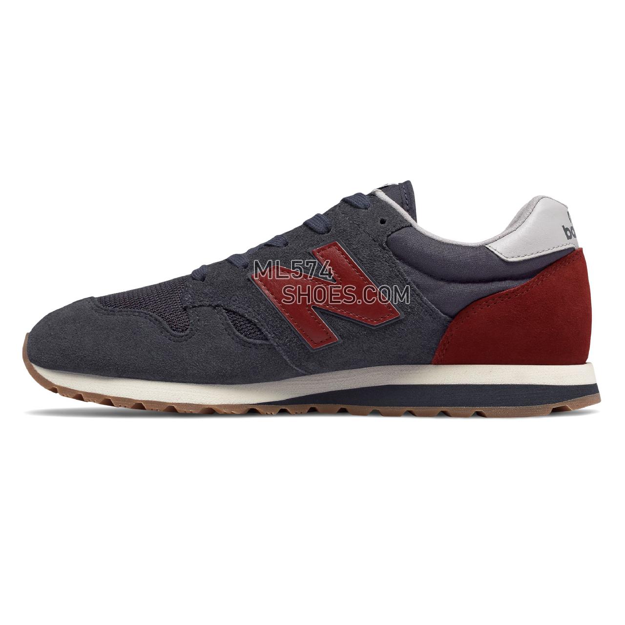 New Balance 520 - Unisex 520 - Classic Outerspace with Scarlet - U520EJ