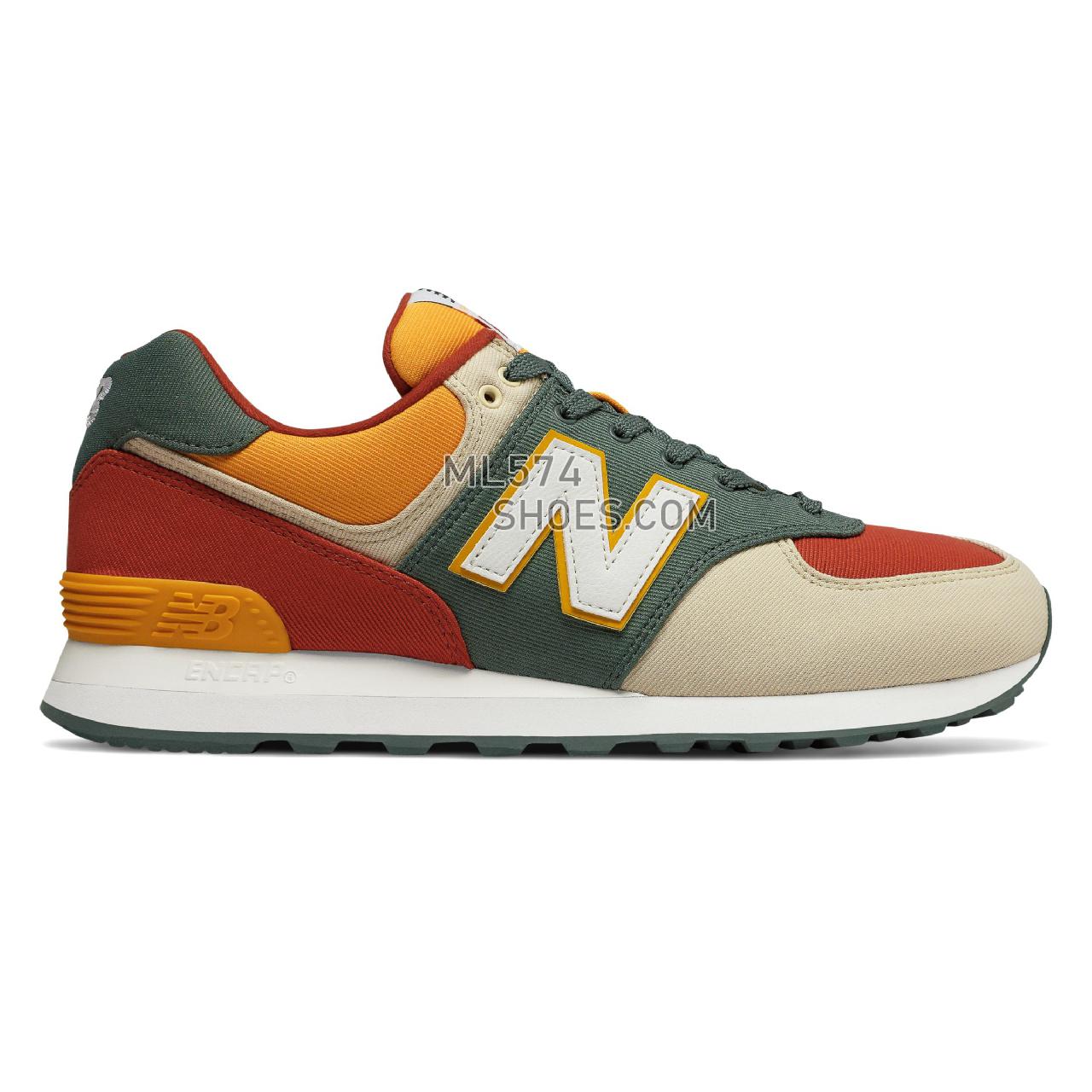 New Balance 574 - Men's 574 - Classic Faded Rosin with Vintage Russet - ML574IND