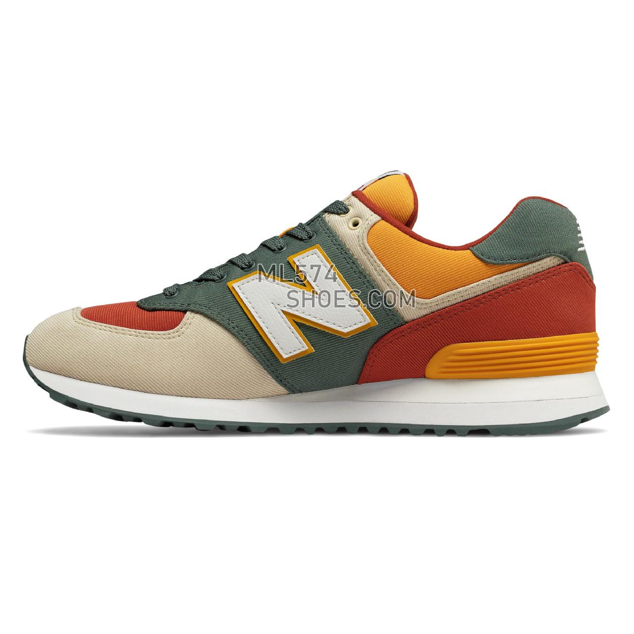 New Balance 574 - Men's 574 - Classic Faded Rosin with Vintage Russet - ML574IND