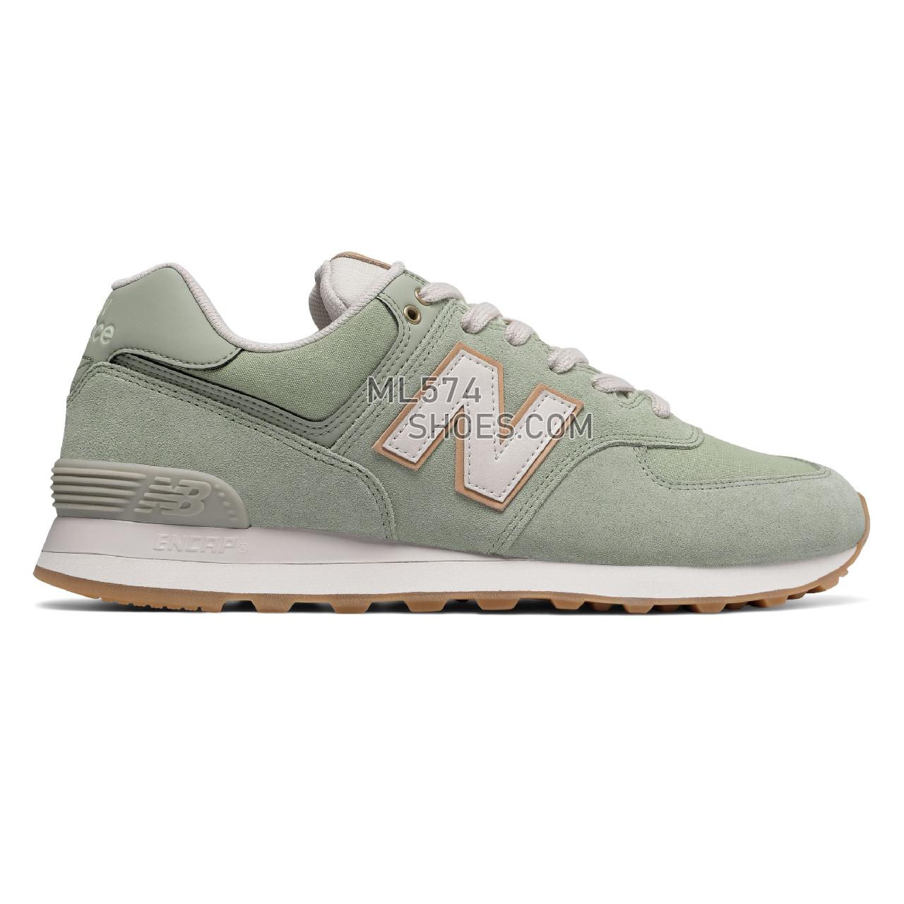 New Balance 574 Natural Outdoor - Men's 574 - Classic Silver Mint with Moonbeam - ML574OUC