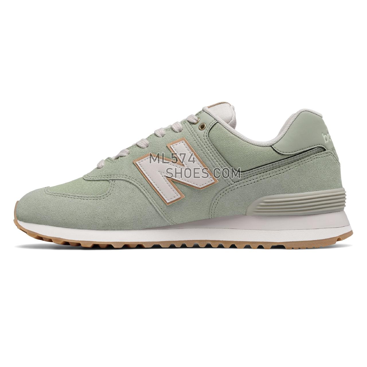 New Balance 574 Natural Outdoor - Men's 574 - Classic Silver Mint with Moonbeam - ML574OUC