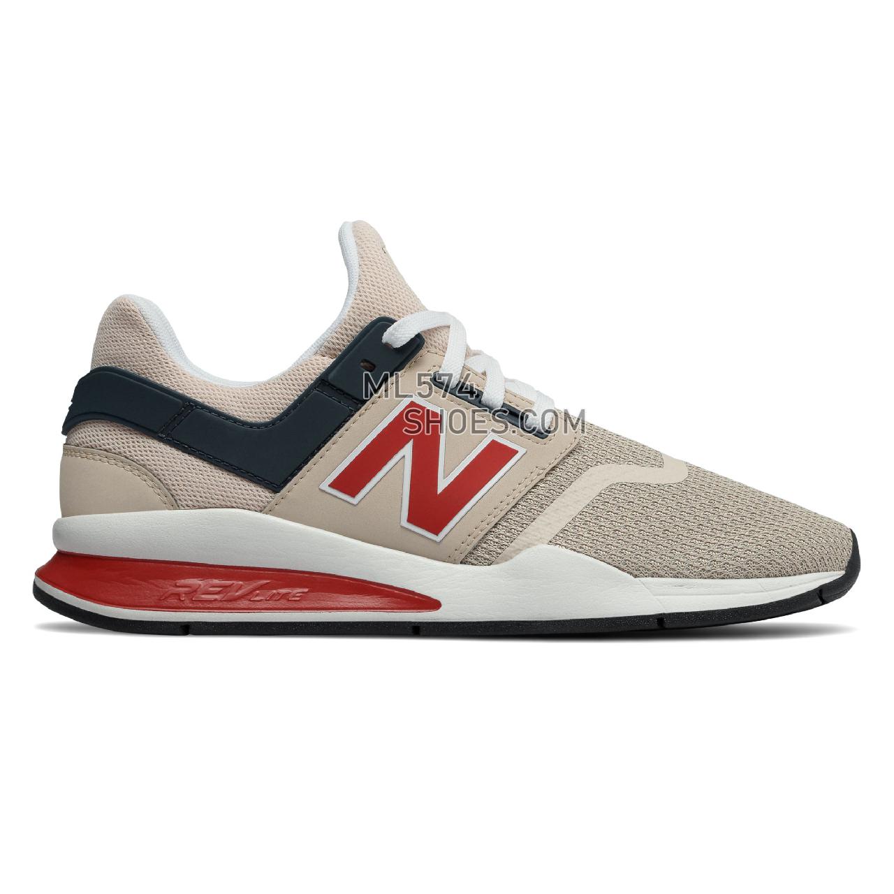 New Balance 247 - Men's 247 - Classic Grey Morn with Team Red - MS247NMN