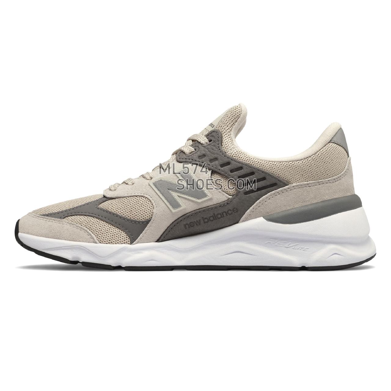 New Balance X-90 - Men's 90 - Classic Grey with Castlerock - MSX90RLA