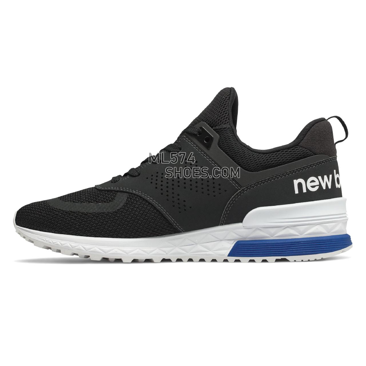 New Balance 574 Sport - Men's 574 - Classic Black - MS574PCB