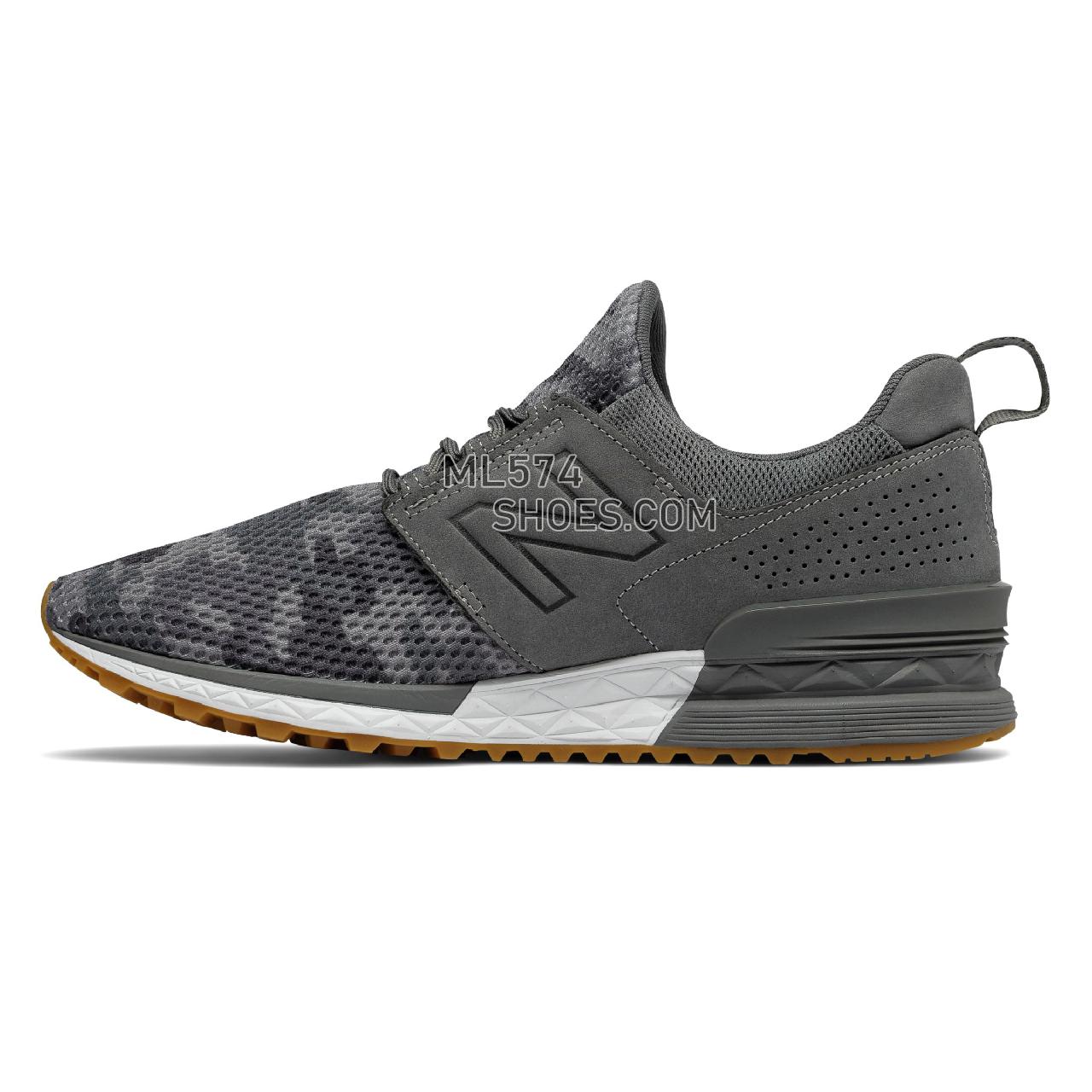 New Balance 574 Sport Decon - Men's 574 - Classic Castlerock - MS574DCY