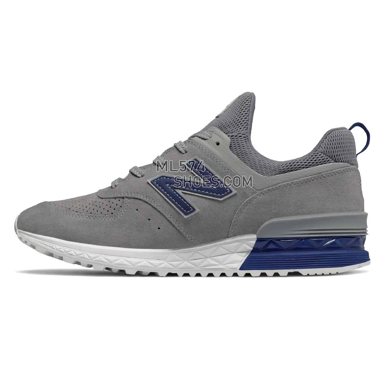 New Balance 574 Sport - Men's 574 - Classic Steel - MS574BLG